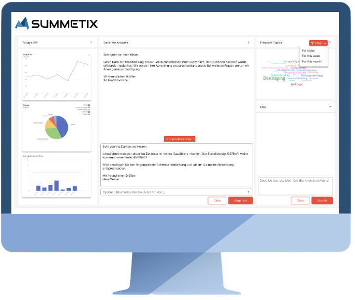 SUMMETIX IRIS INTERFACE SUMMETIX IRIS INTERFACE